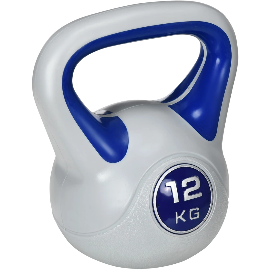 SPORTNOW Kettlebell mit Griff blau