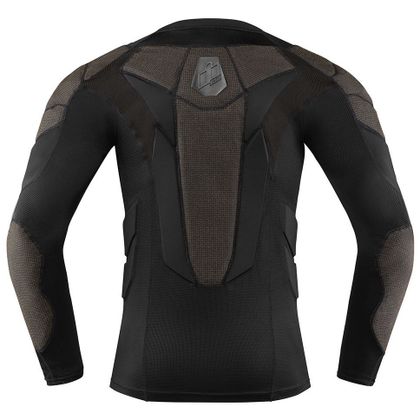Maillot Technique Icon FIELD ARMOR COMPRESSION SHIRT - Noir