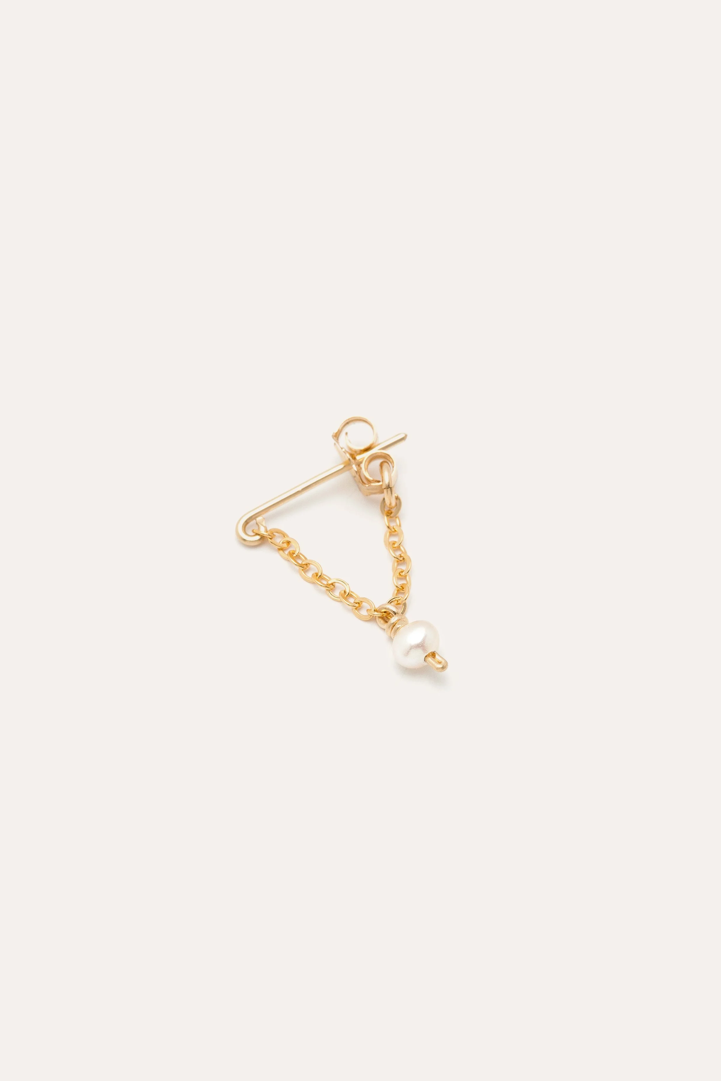 BOUCLES D'OREILLES CHAÎNETTE - Boucles d'oreilles chaînette | Blanc