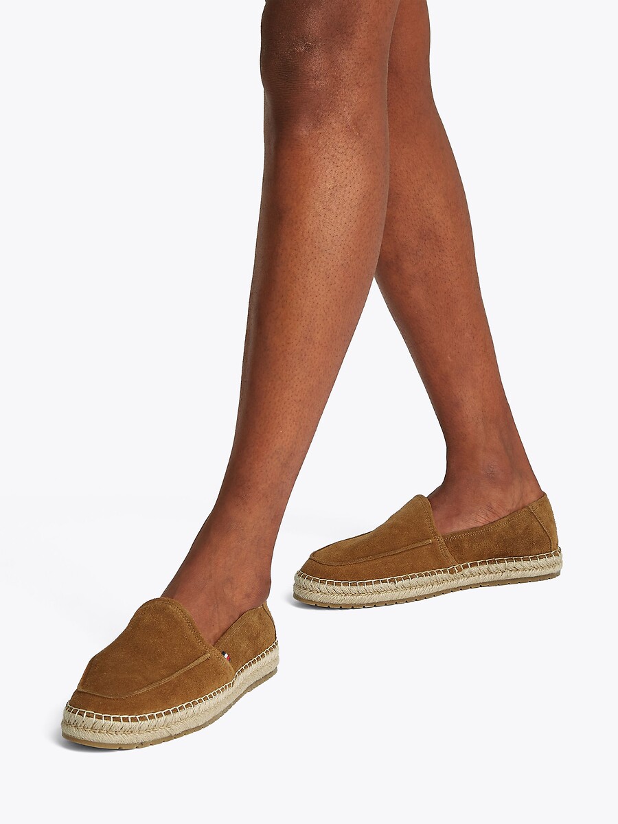 TOMMY HILFIGER<br>Alpargatas Flex em camurça