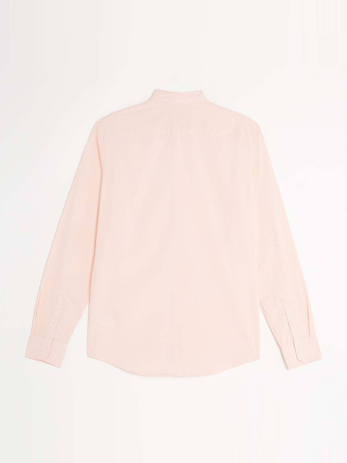 Chemise Homme Coton Biologique Rose