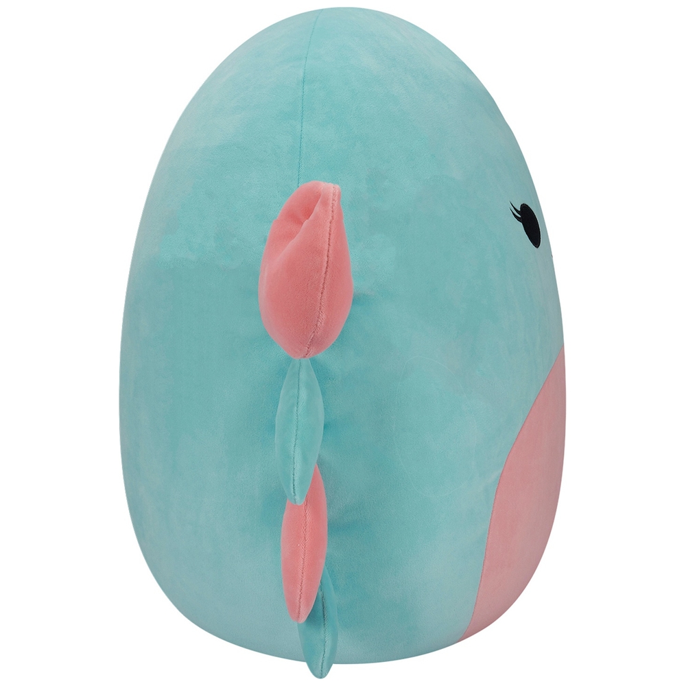Original Squishmallows 50cm Isler, die rosa-mintfarbene Krabbe, Plüschtier