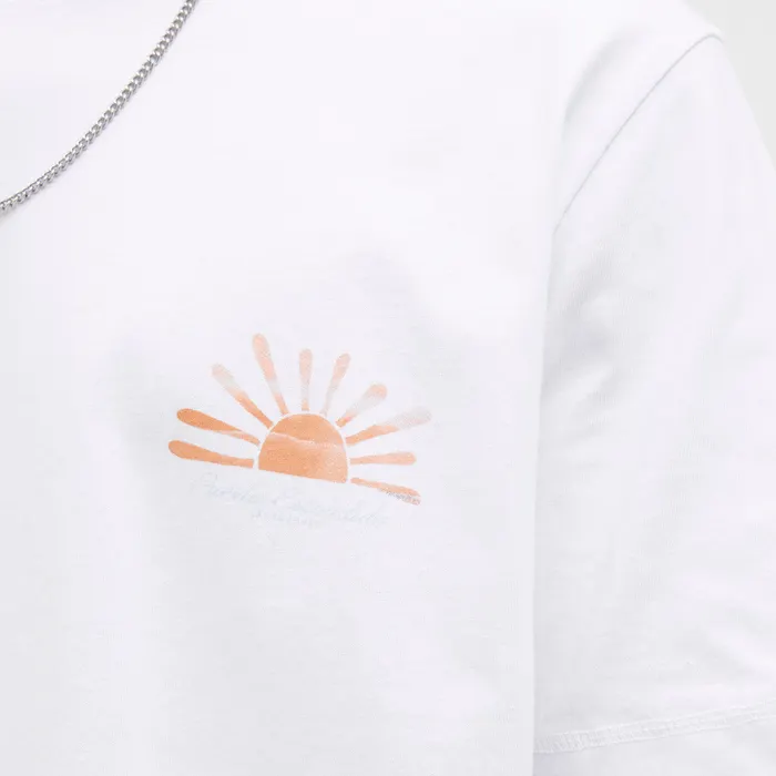 Jack & Jones Originals Canggu Summer Picture Crew Shirt Heren