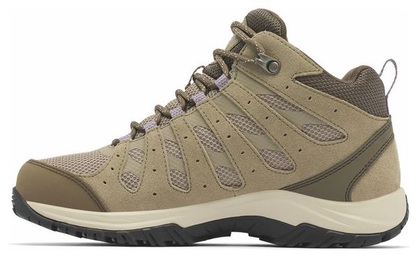 Chaussures de Randonnée Imperméable Columbia Redmond III Mid Beige Femme