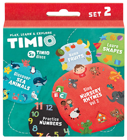 TIMIO Disks?t 2 - B?rnesange, Havdyr, Tal, Former og Frugt