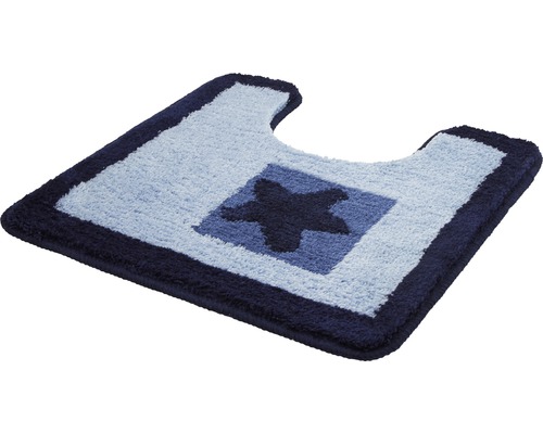 Toiletmat Beach 50 x 50 cm azuurblauw