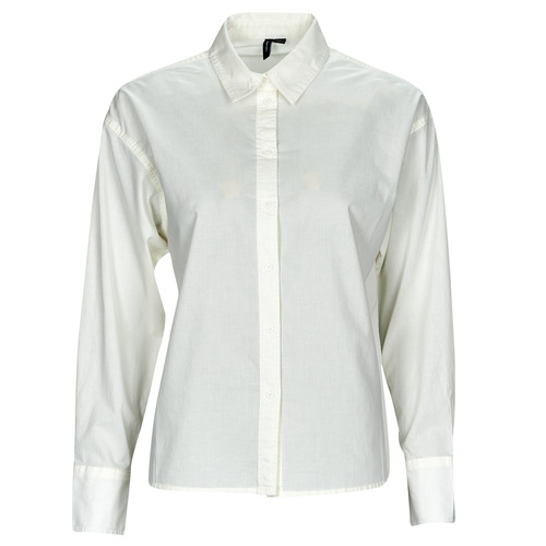 Vero Moda - VMMELIA LS SHIRT WVN  NOOS - Blanc