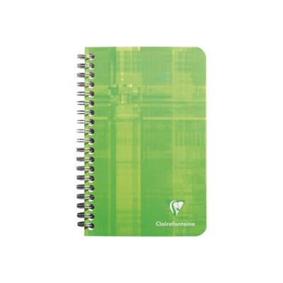 Clairefontaine - Carnet à spirale 11 x 17 cm - 100 pages - petits carreaux (5x5 mm) - disponible dans différentes couleurs