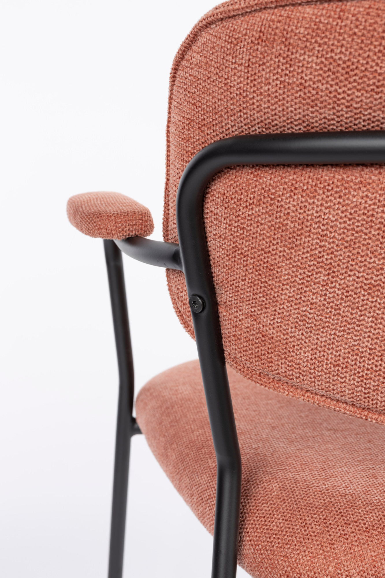 CHAIR JOLIEN BLACK/PINK FR