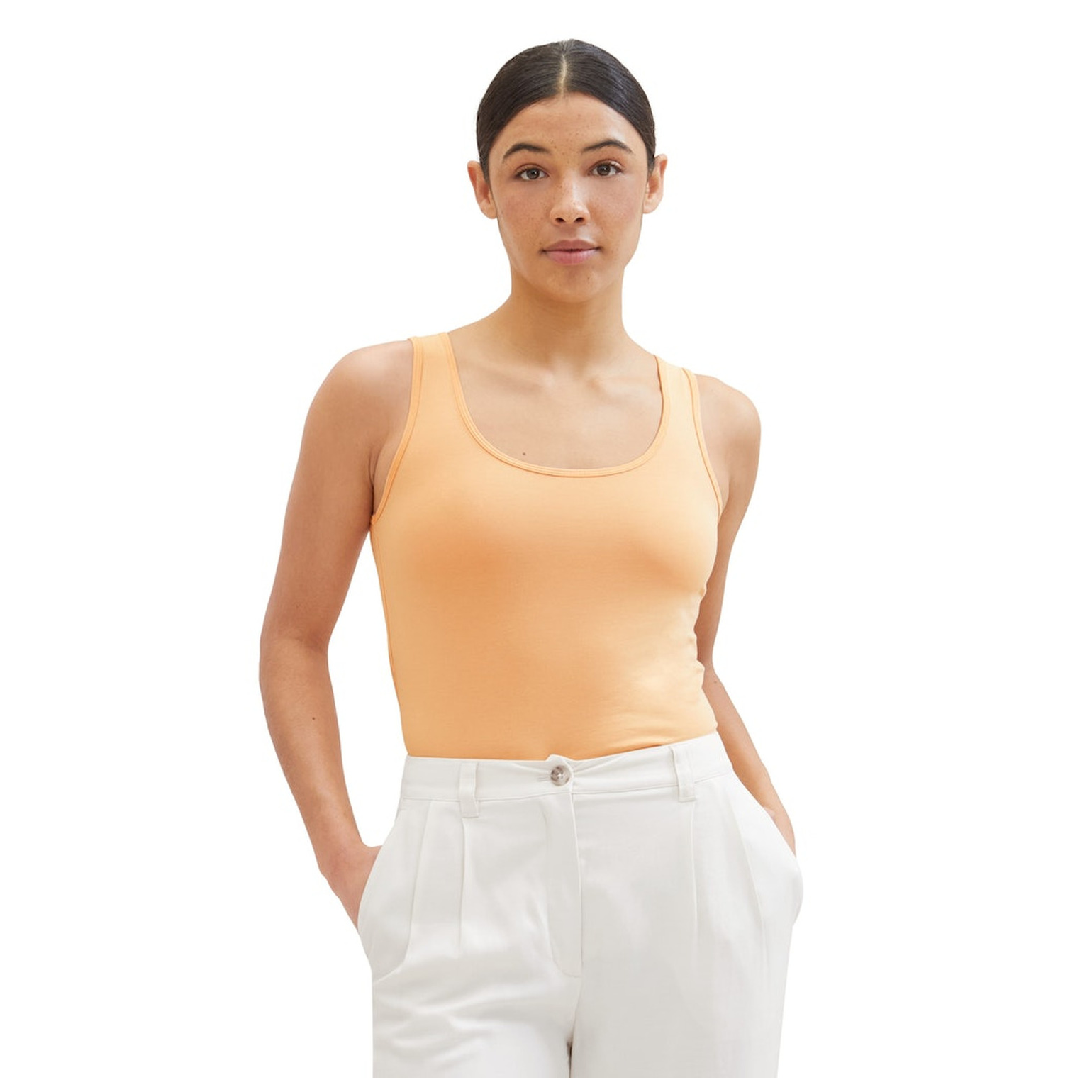 Tom Tailor T-shirt top wide crew neck