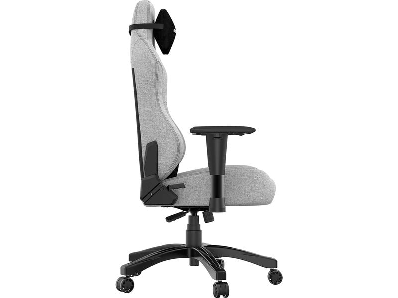 Anda Seat Gaming-Stuhl Phantom 3 Grau Gaming-Stuhl aus Kunstleder und mit einer Belastbarkeit von bis zu 100 kg