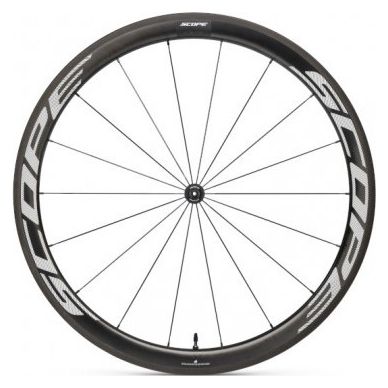 Paire de Roues Scope R4 700c | 9x100 - 9x130 mm | Patins | Noir/Blanc