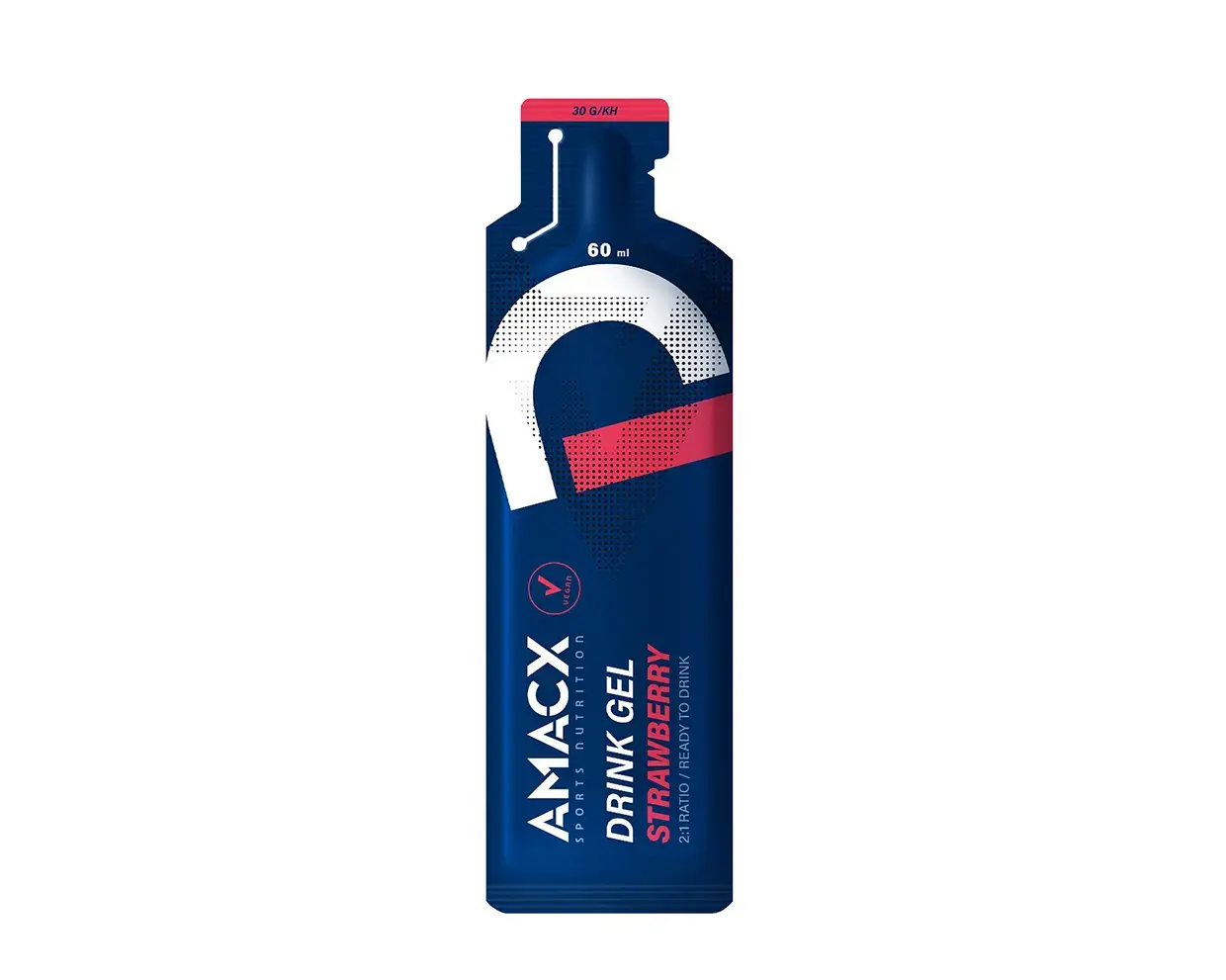 Amacx Drinkgel Aardbei 12 stuks