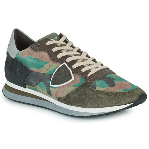 Philippe Model - TROPEZ X LOW MAN Camuflaje / Kaki