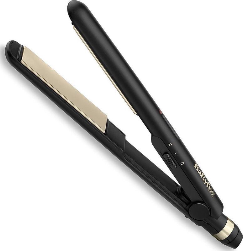 BaByliss - Ceramic Straight 230 - Stijltang - Zwart - Keramische Coating