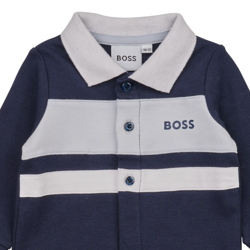 BOSS - J97203-849-B - Marine / Blanc