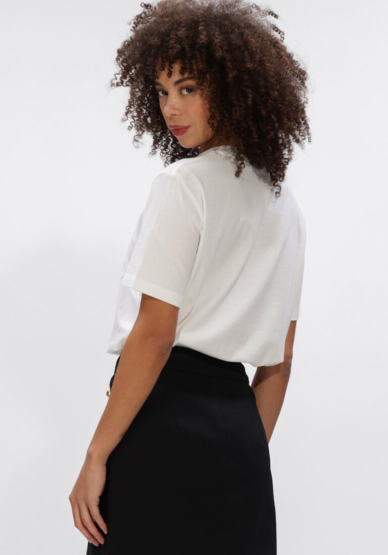 witte elisabetta franchi t-shirt ma74d61e2