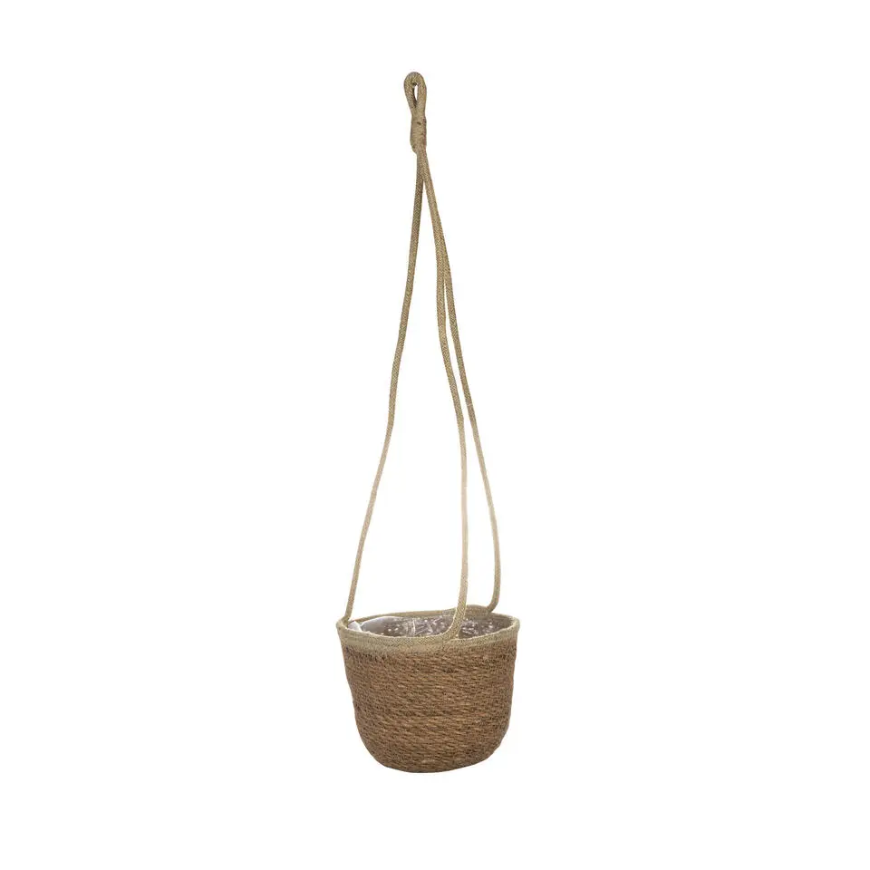 Ter Steege Hangende plantenpot - D17 x H14 cm - bruin