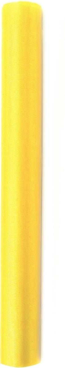 Gele Organza Stof 36cm 9m