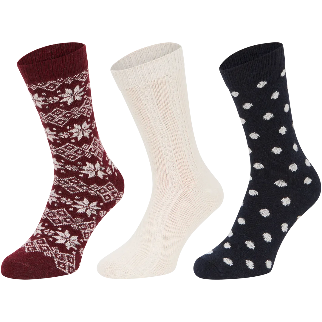 Wolmix sokken Maten 35 - 42 | 3 paar | diverse varianten