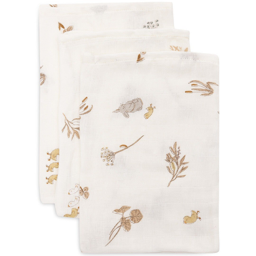 Jollein hydrofiele washandjes riverside - 3st