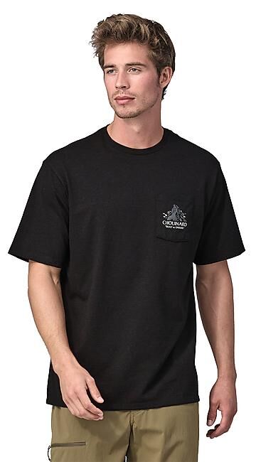PATAGONIA - T-SHIRT MC M'S CHOUINARD CREST POCKET RESPONSIBILI
