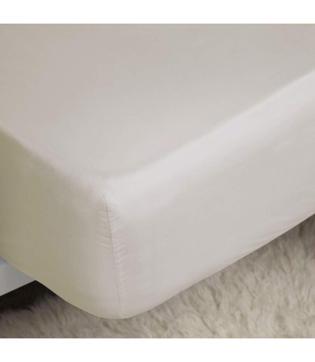 Belledorm - Drap-housse PERCALE (Ivoire) - UTBM171