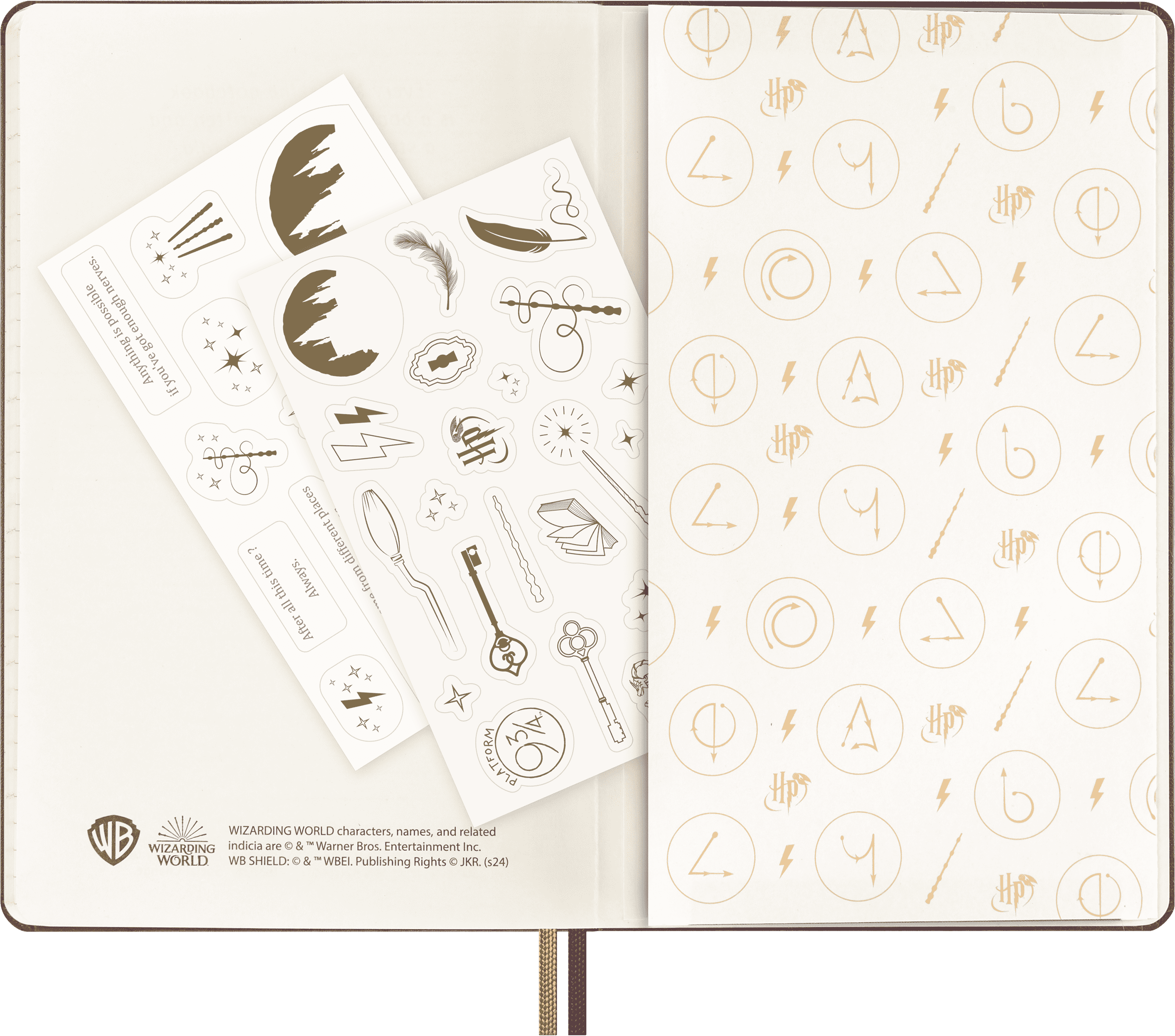 Wizarding World Harry Potter Limited Edition 12-Month Daily Diary/Planner, Large, Hard Cover