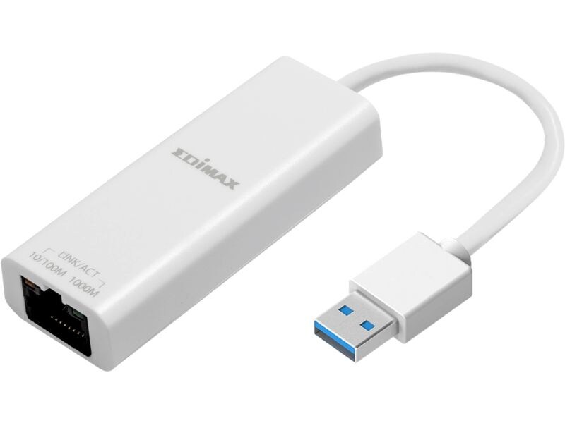 Edimax Netzwerk-Adapter EU-4306 V2 USB 3.2 Gen1 USB 3.2 Gigabit Ethernet Adapter