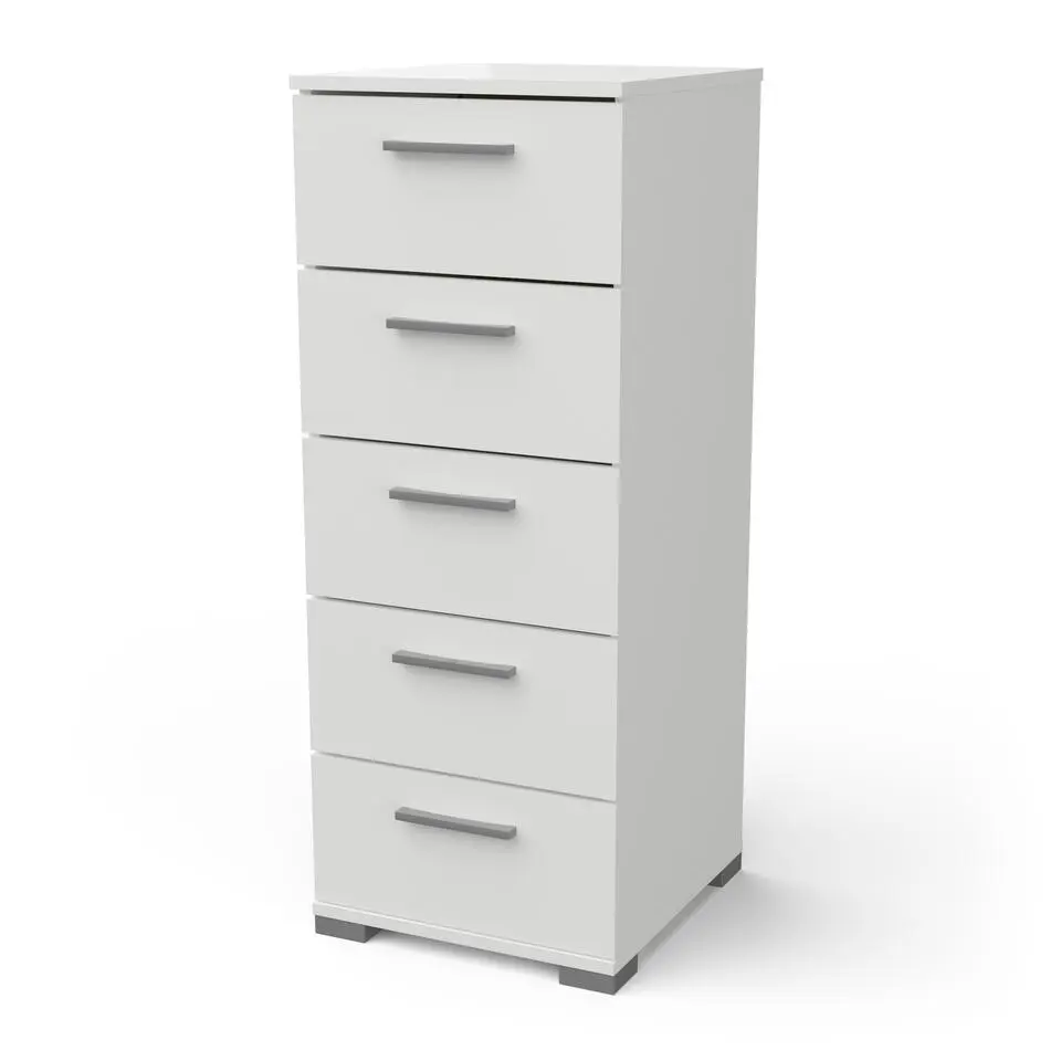 CBA Ladekast Izzy - 41,9 x 39,8 x 101,8 cm - Wit