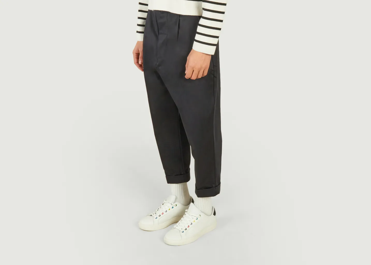 Pantalon Carotte Oversize AMI Paris