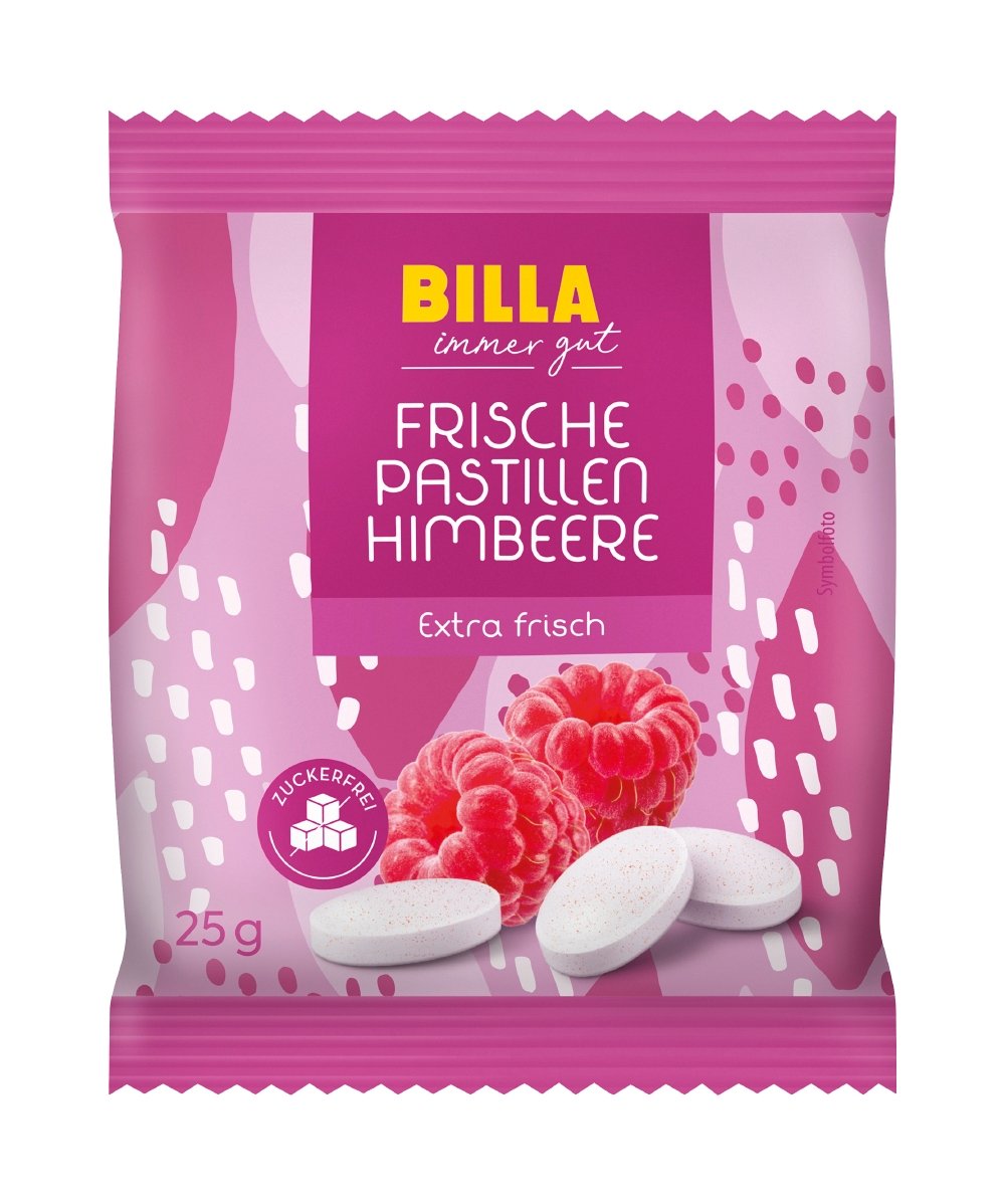 BILLA Pastillen Himbeere