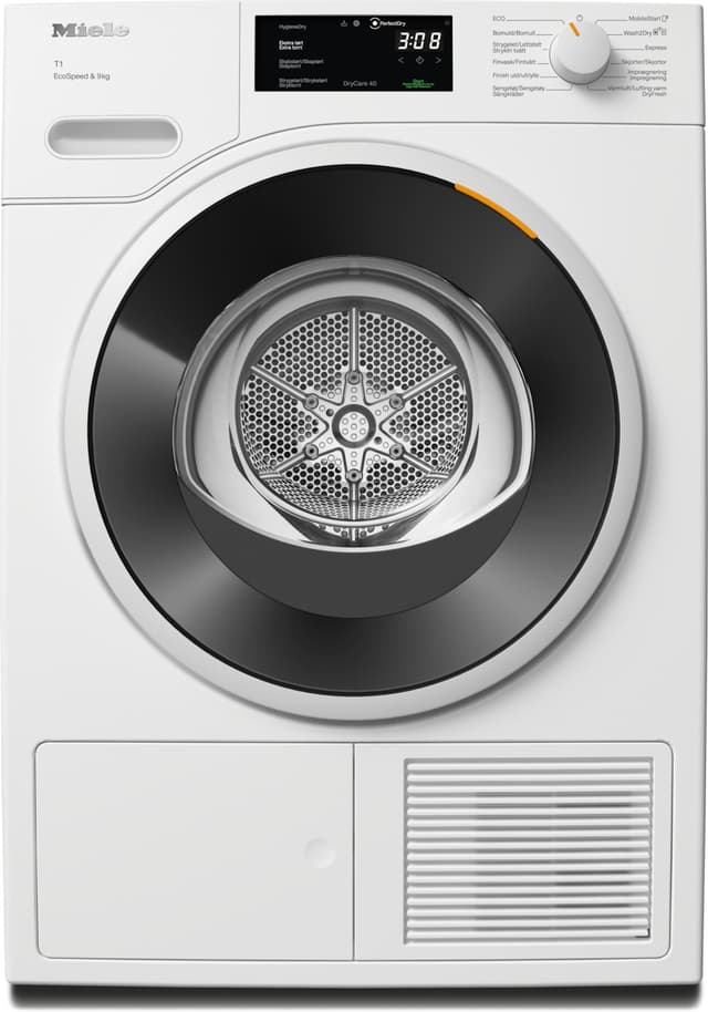 Miele Tørretumbler TWD640WP EcoSpeed&9kg