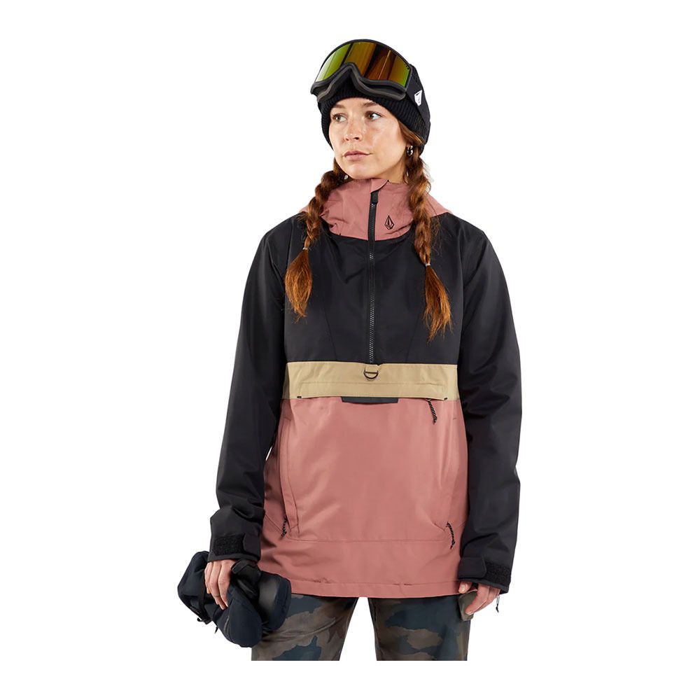 Volcom ASHFIELD - Veste ski Femme earth pink