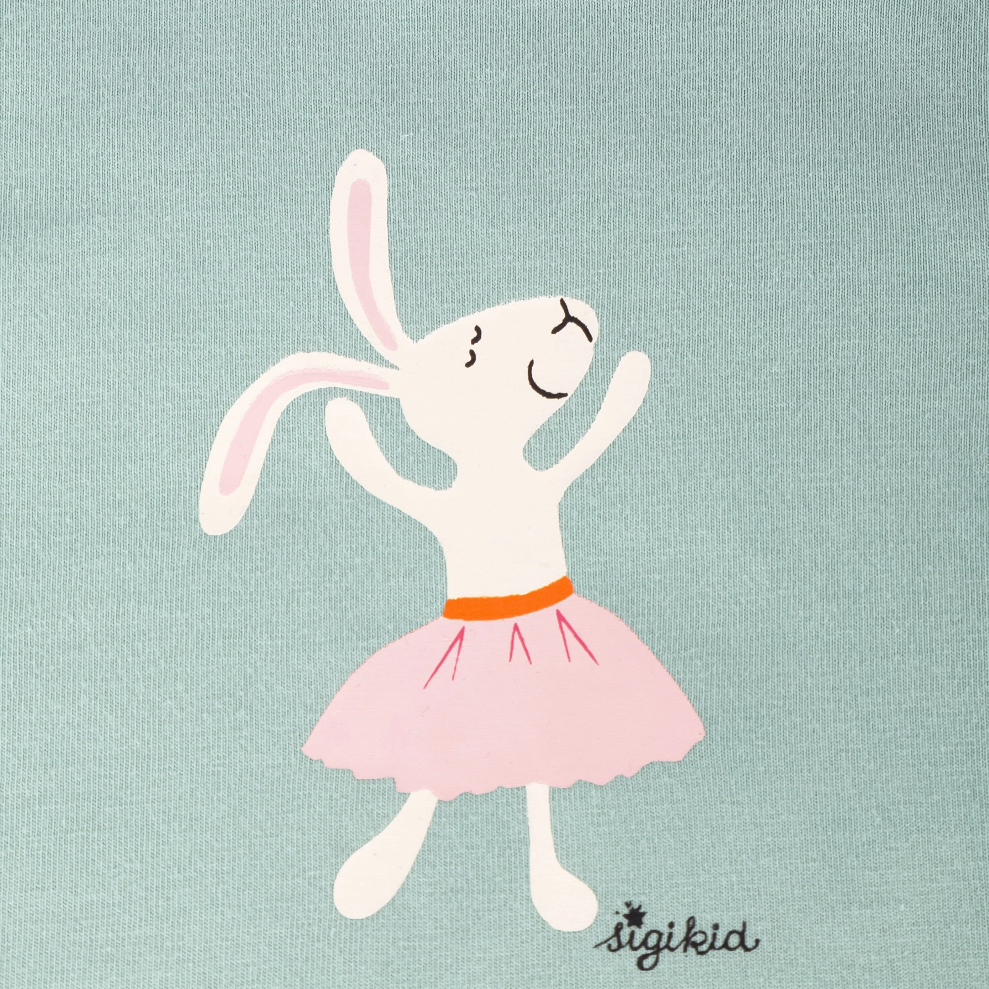 Schlafanzug M - RABBIT kurz in grün