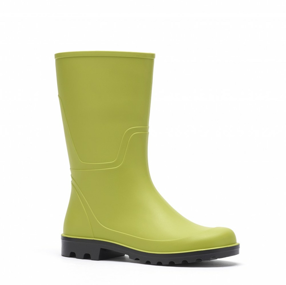 Botte pvc rouchette belle plante, kiwi, taille 41