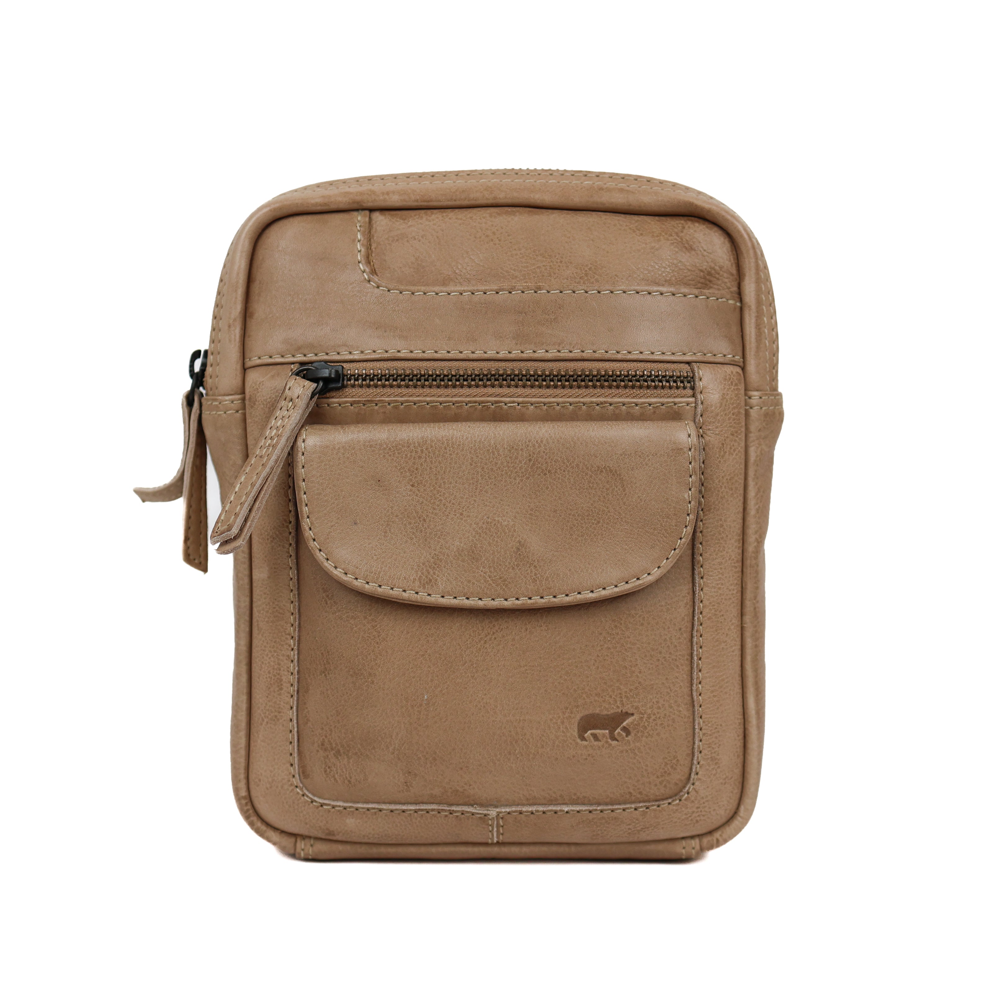 Crossbody tas 'Sasha' beige Beige