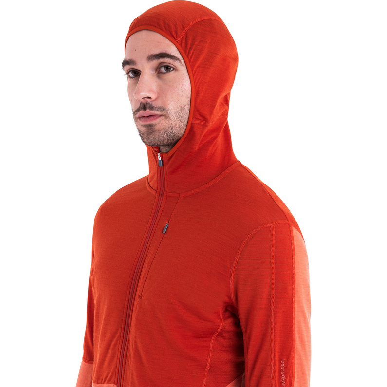 Icebreaker Herren Realfleece Descender Jacke