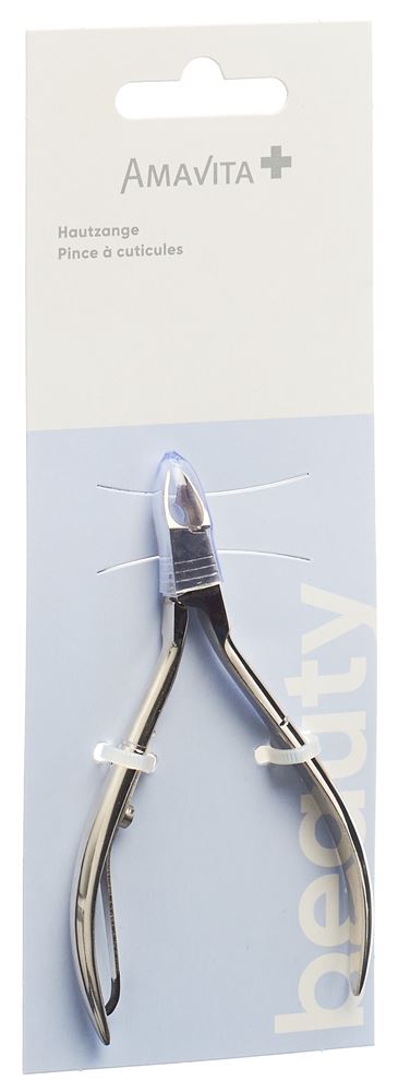 Amavita Beauty Hautzange 10cm vernickelt 1 Stk