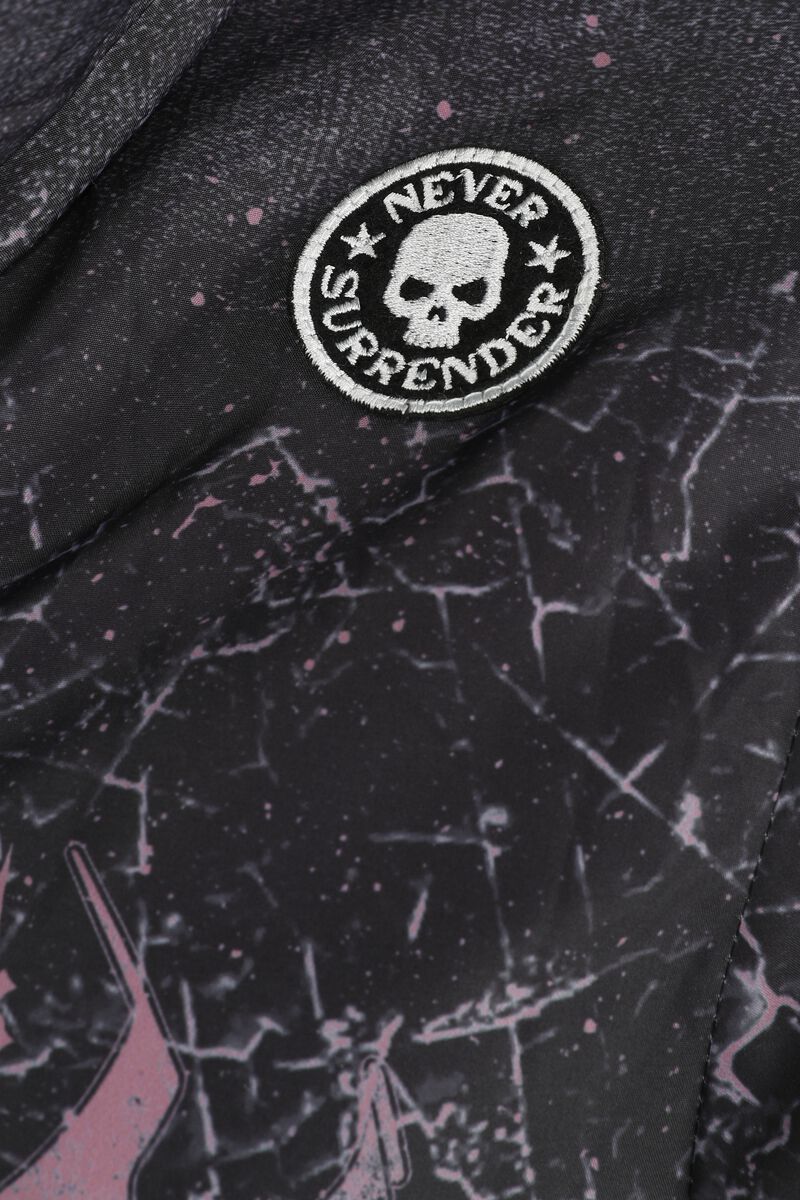 Veste Rock Rebel Avec Imprimé Crâne | Rock Rebel by EMP Veste d'hiver