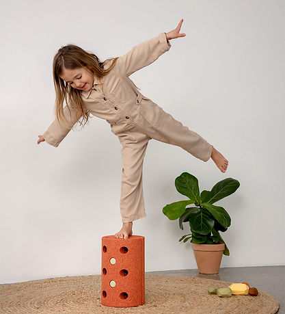 MODU Balanceroller - 4 Teile - 30x20x20 cm - Burnt Orange/Dusty