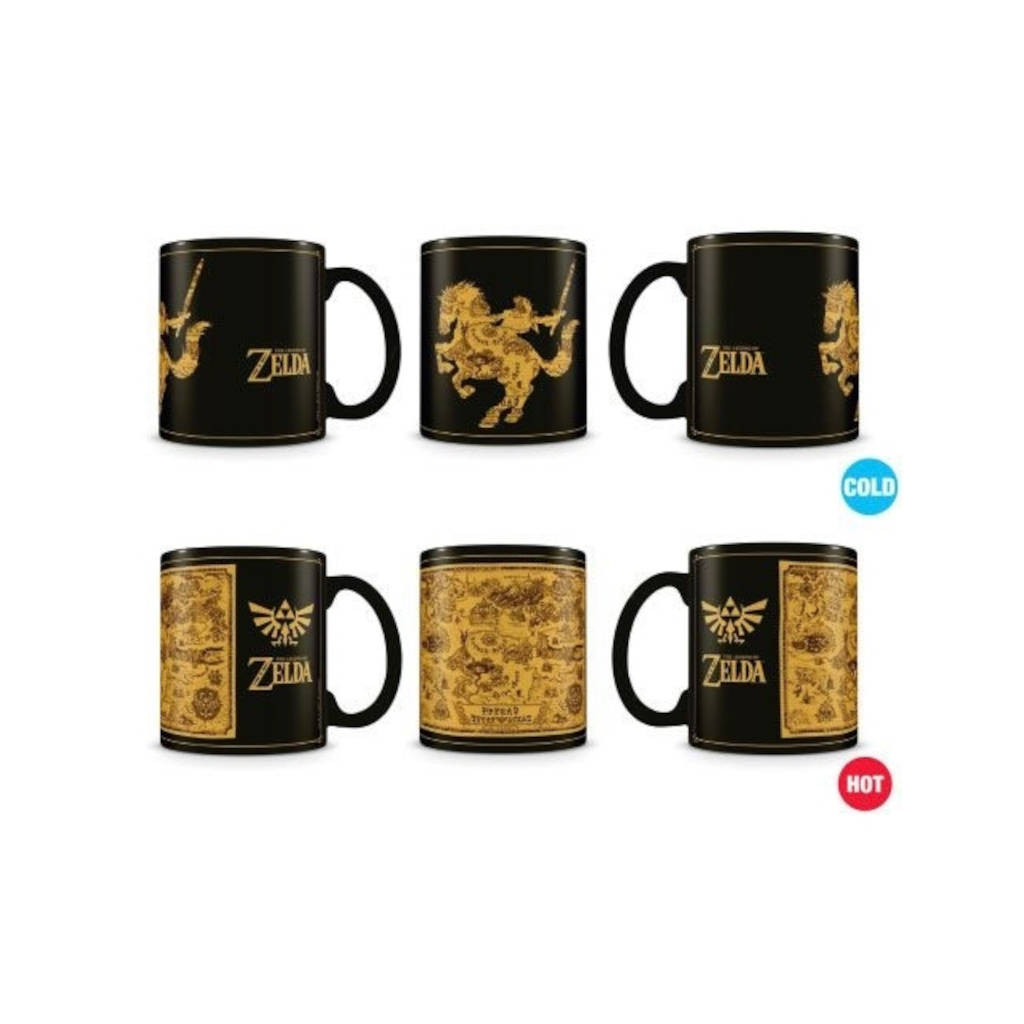The Legend of Zelda - Mug Heat Change Map