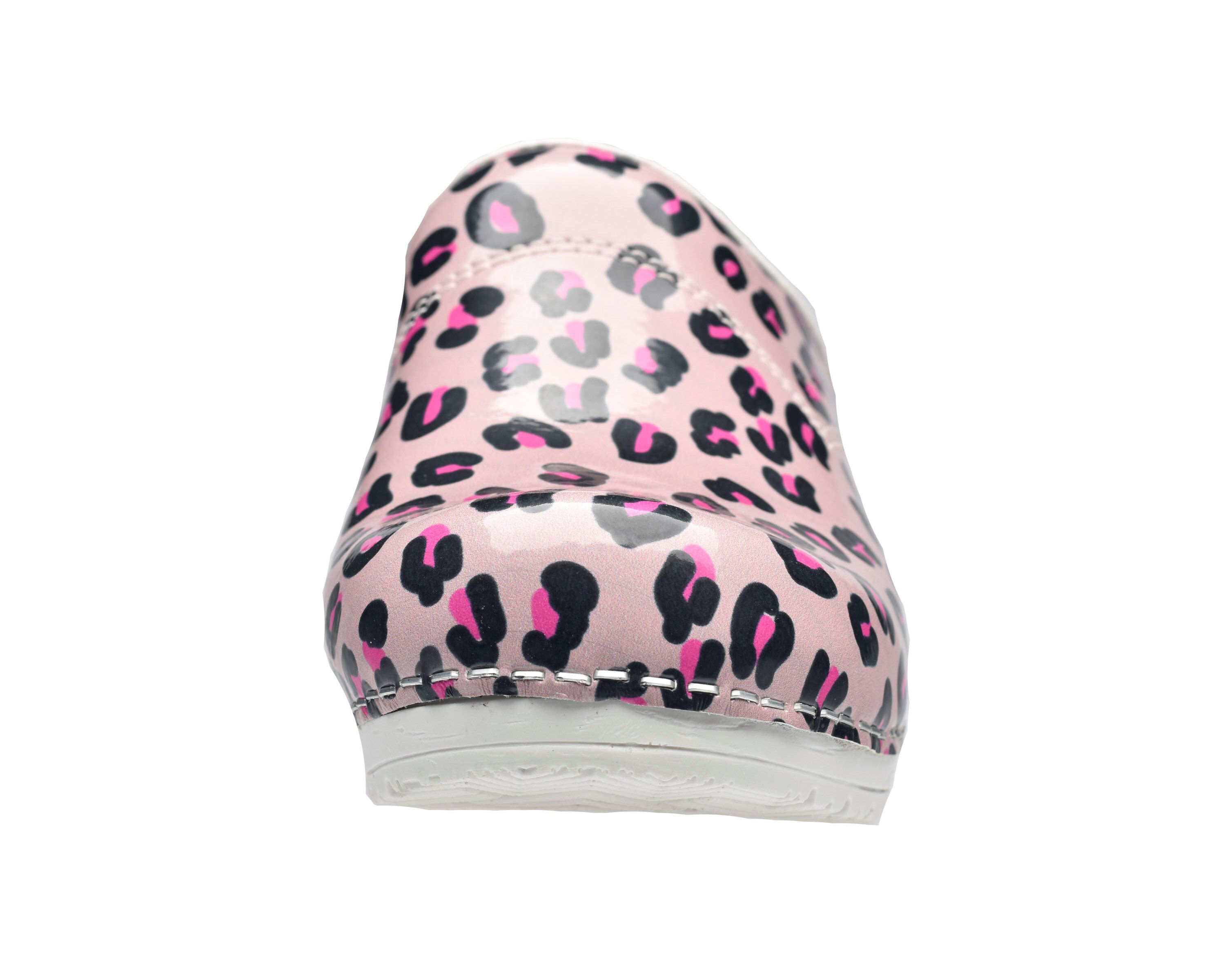 Sanita Flex 314 Wildlife Leopard - Klompen - Luipaard roze - 43