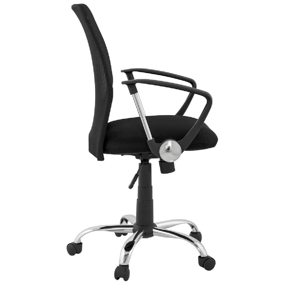 Alterego Fauteuil de bureau 'TURIN' - Noir