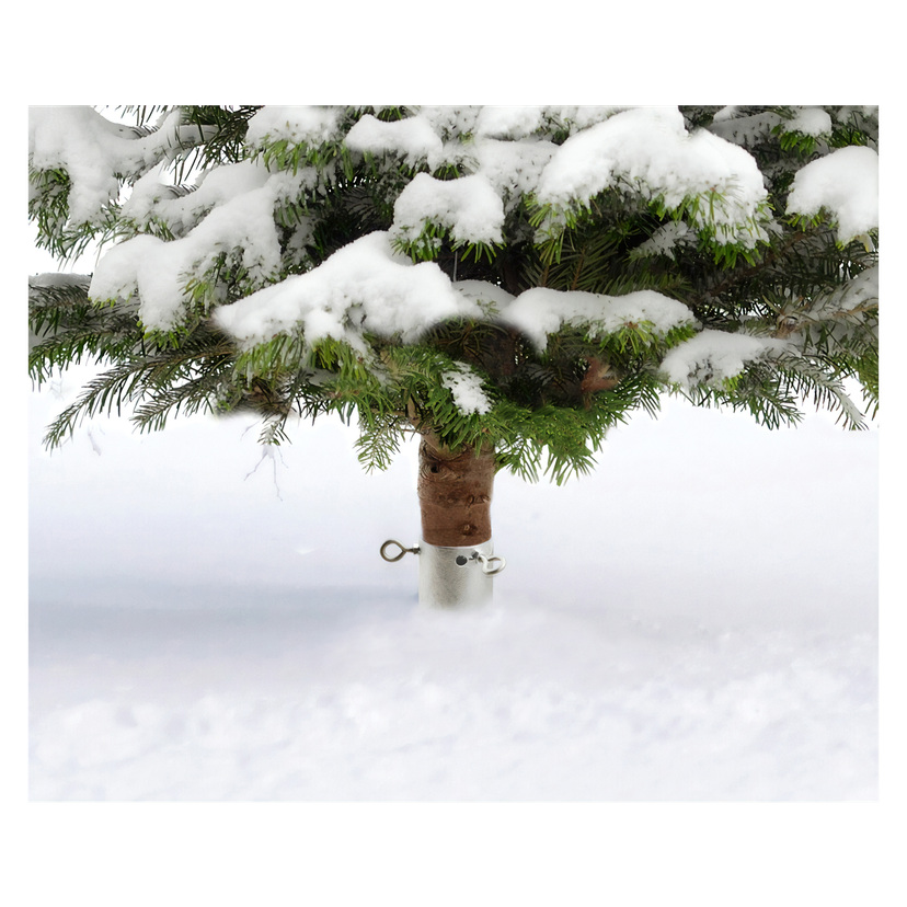 Juletrefot for utetre