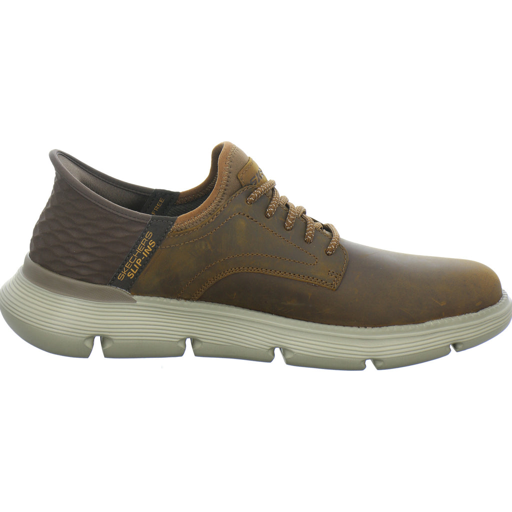 Skechers Sneaker Herren Garza Slip Ins Mittelbraun