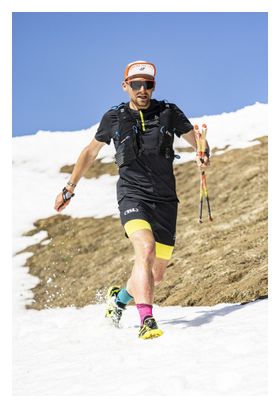 Bâtons de Trail Unisexe TSL Trail Carbon 4 Orange/Jaune