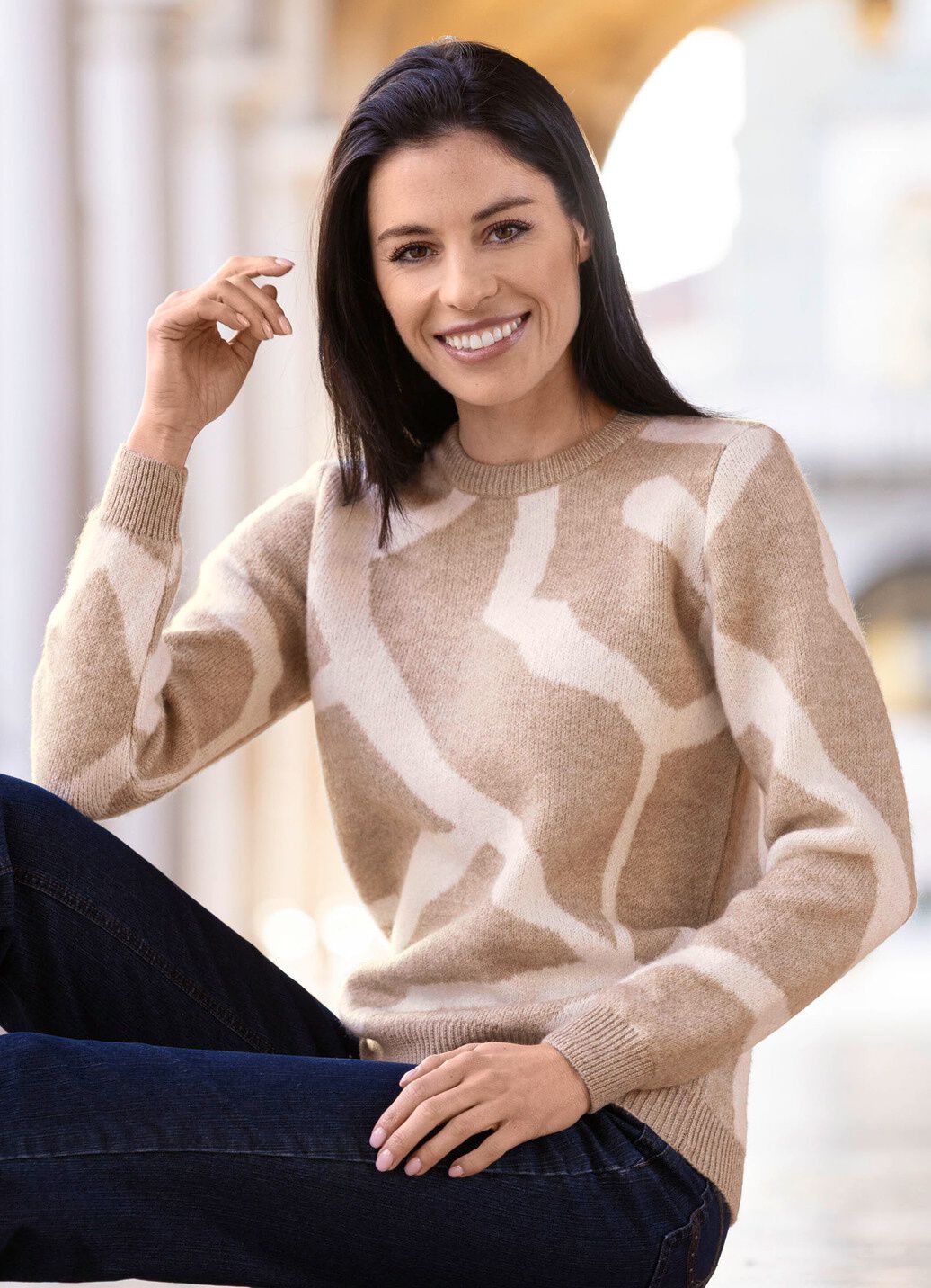 Pullover mit Jacquardmuster