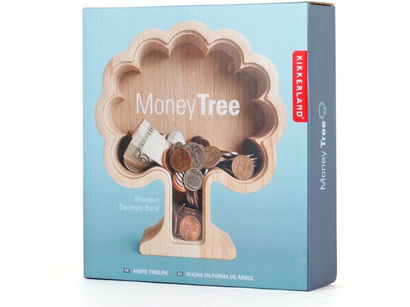 Kikkerland Spardose Money Tree Baum Sparkasse