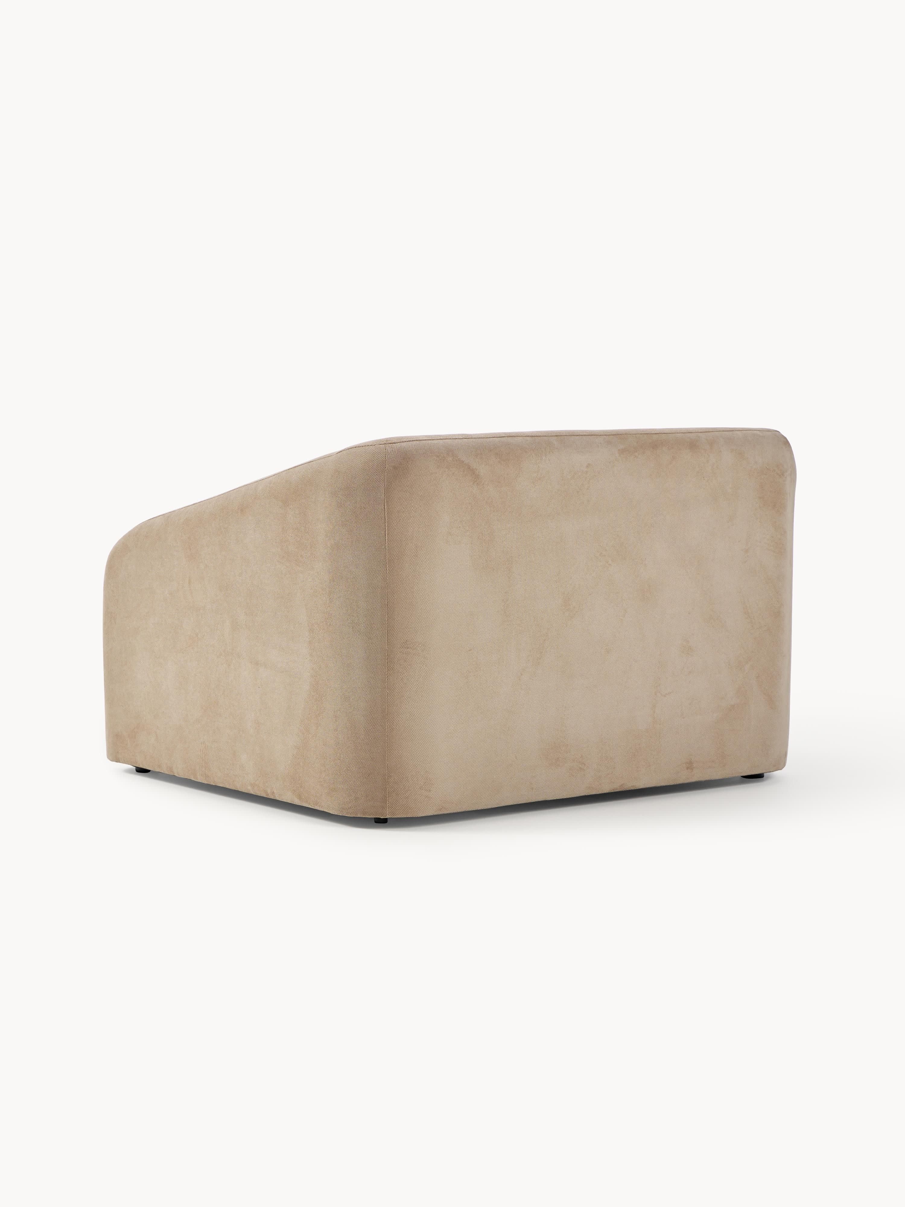 Beige slaapfauteuil Eliot